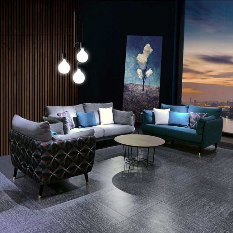 阿布嘉米软体家具 时尚组合沙发品牌sf-01