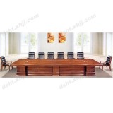高大上环保型实木皮大型商务会议桌
