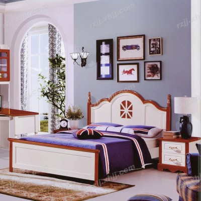 欧式床双人床卧室雕刻床卧室大床婚床实木法式床公主床