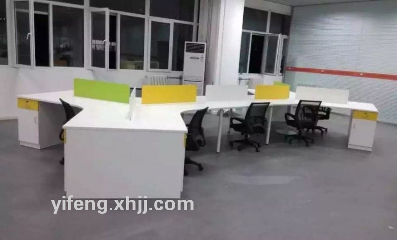 香河专业生产胶板四人位隔断，屏风隔断