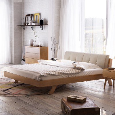 香河路易艾斯双人床环保卧室家具