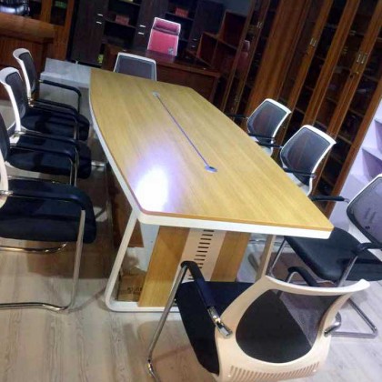 办公家具 会议桌培训条形桌洽谈桌尺寸大小可定制B005#