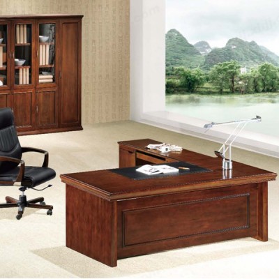 香河家具中式简约时尚纸皮油漆主管职员电脑办公桌B015#
