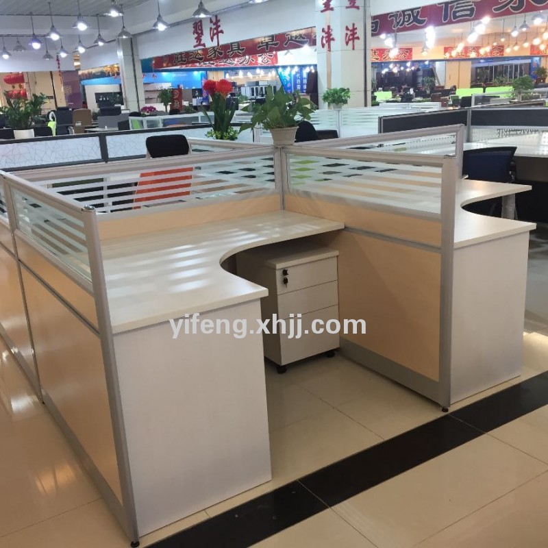 香河翌沣办公家具屏风隔断系列320子弹头款1.2
