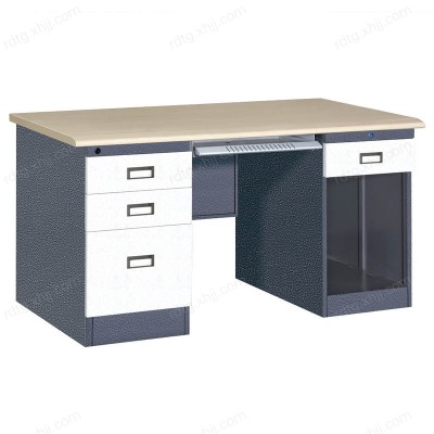 香河瑞达铁柜 财务桌 钢制办公电脑桌