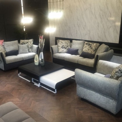 香河布艺转角沙发 地中海风格 现代经典风格沙发 L型客厅整装