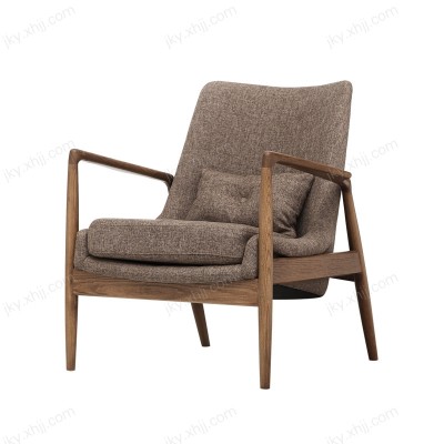 香河现代简约实木餐椅单人家用椅