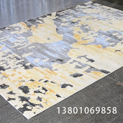 香河客厅抽象地毯茶几沙发地毯