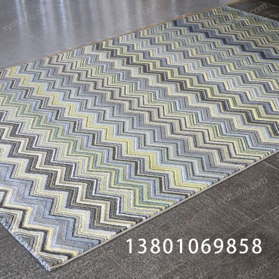 香河现代简约时尚客厅地毯