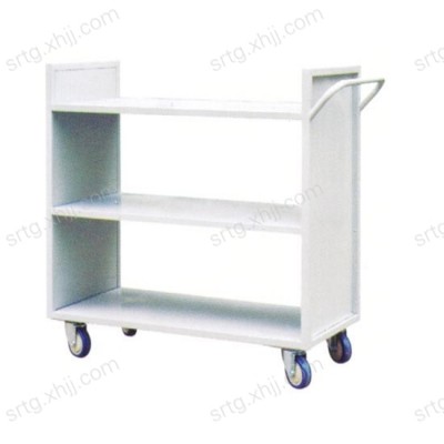 香河图书馆档案室静音书梯书车03