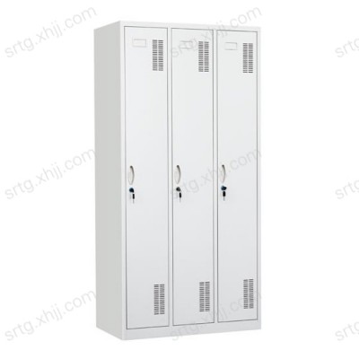 香河三门更衣柜 钢制换衣柜02