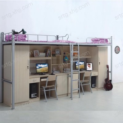 香河 学生床宿舍公寓成人铁艺床03