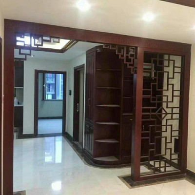 北京中式实木装饰门定做