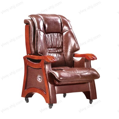 北京老板椅经理椅可躺实木椅