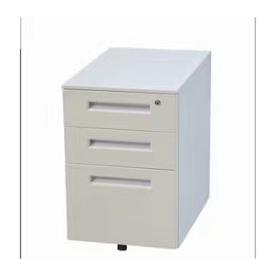 震旦款 活动柜 小推柜  白扣手