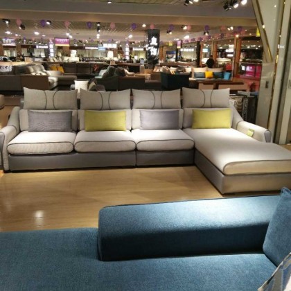 新款布艺沙发，深圳鑫福克斯2018客厅家具首选，