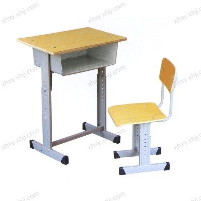 学生课桌椅 单人可升降课桌椅