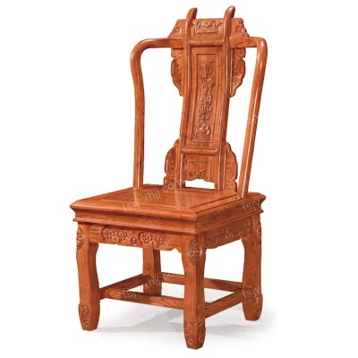香河画案书法椅 餐椅 实木中式榆木书桌椅 办公椅YZ-072