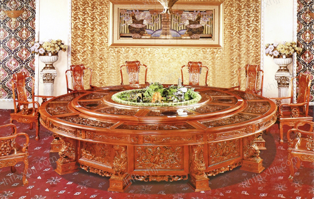 香河中式实木电动酒店餐桌的日常使用技巧