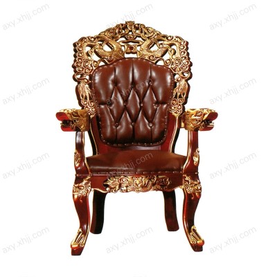 香河酒店餐桌椅 高档实木雕刻餐椅