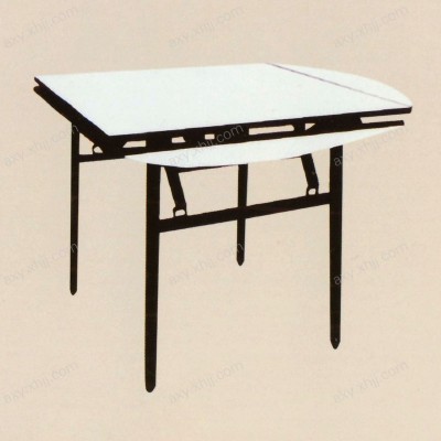 长方形小户型餐桌 简约现代钢木餐桌组合