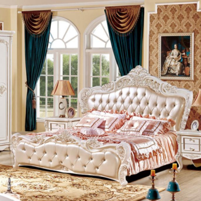 现代简约美式卧室家具 小户型大床
