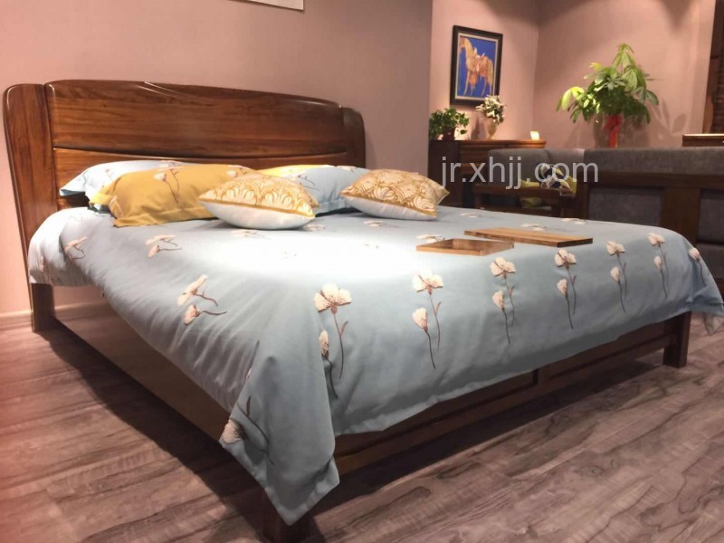 香河居然三层天成森林家具 实木床