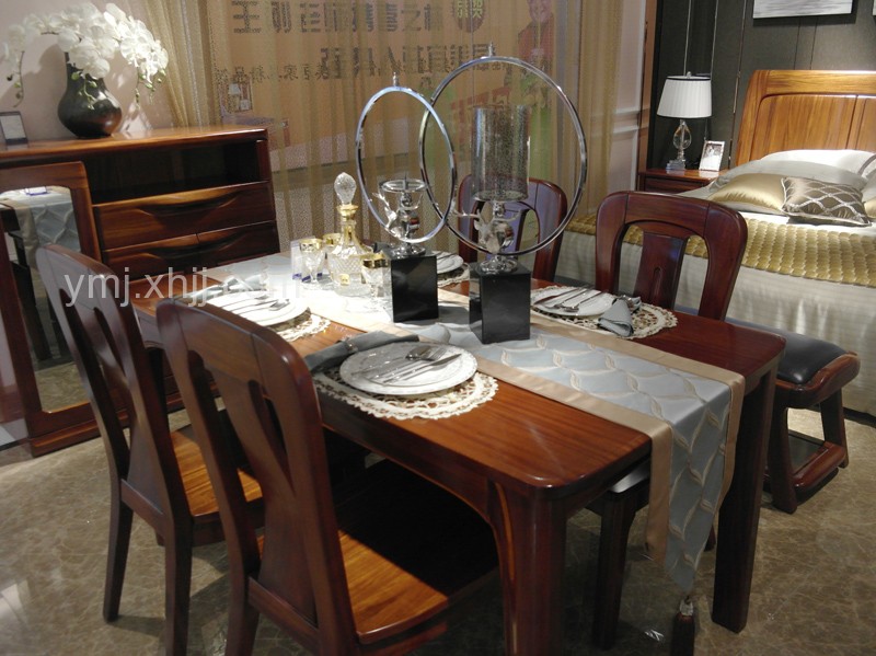 喜之林御品现代中式餐桌椅SAM-0262 喜之林御品现代中式餐桌椅SAM-0262