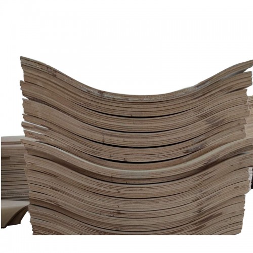 白茬家具实木弯板 实木板材02
