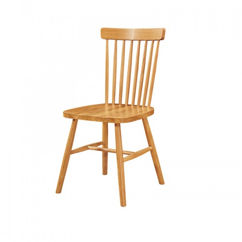 北欧日式实木餐椅20