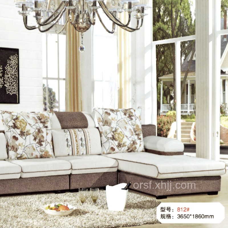 布艺沙发客厅转角沙发812