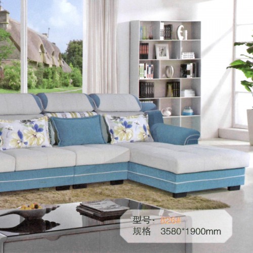 新款布艺沙发现代客厅家具826