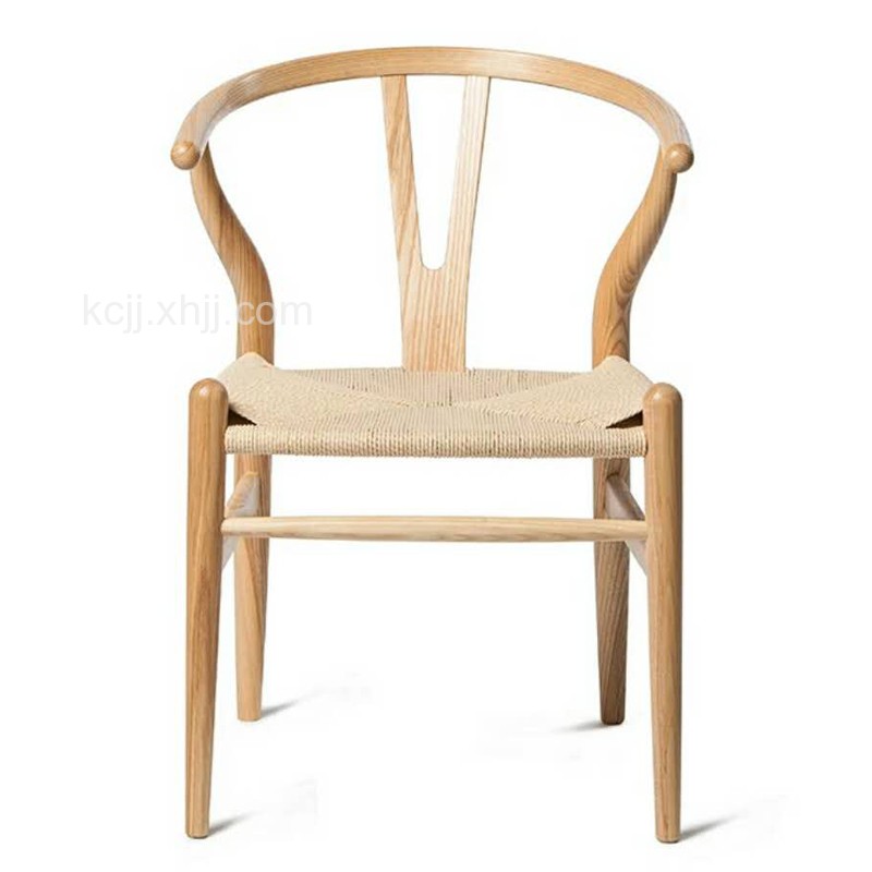 实木y型椅书桌椅简约现代靠背餐椅13