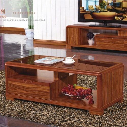 简约现代实木电视柜茶几组合套装H1530-9