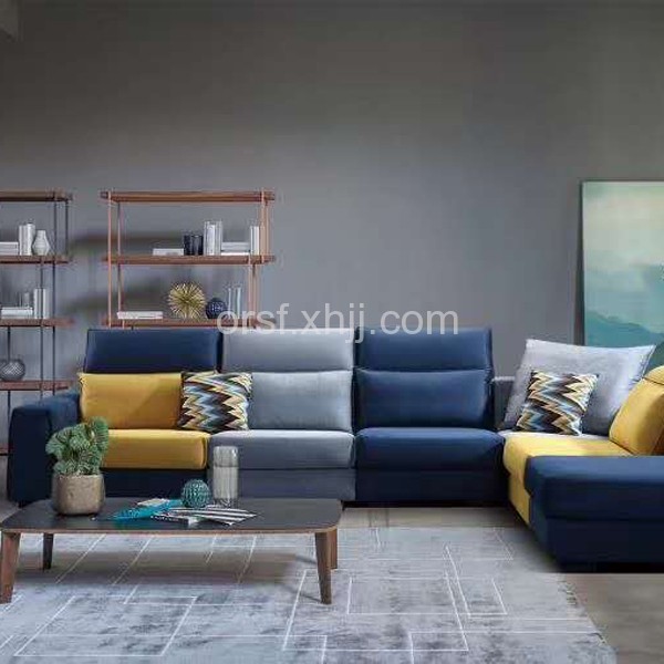 现代简约时尚布艺沙发001