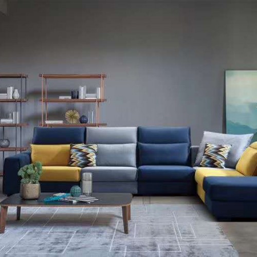 现代简约时尚布艺沙发001