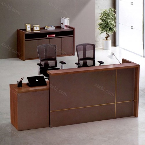 前台时尚接待台公司吧台简约现代咨询06