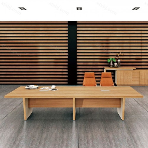 现代板式洽谈桌简易桌会议桌13