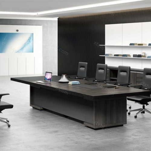 现代办公会议桌洽谈桌长型接待桌20