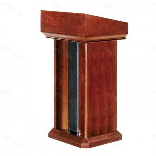 简约实木演讲台05
