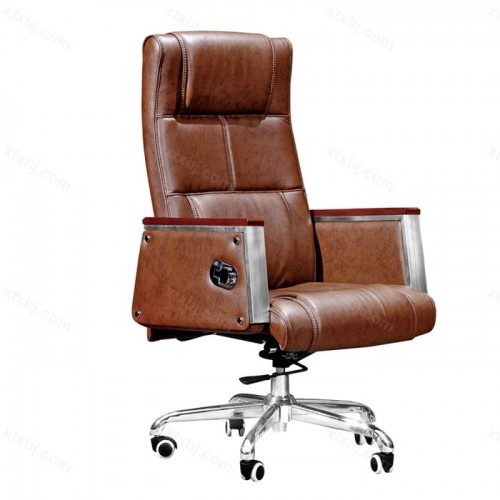 时尚老板椅办公职员培训转椅30