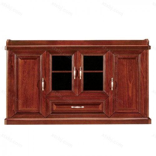 实木办公落地矮柜 物柜茶水柜06