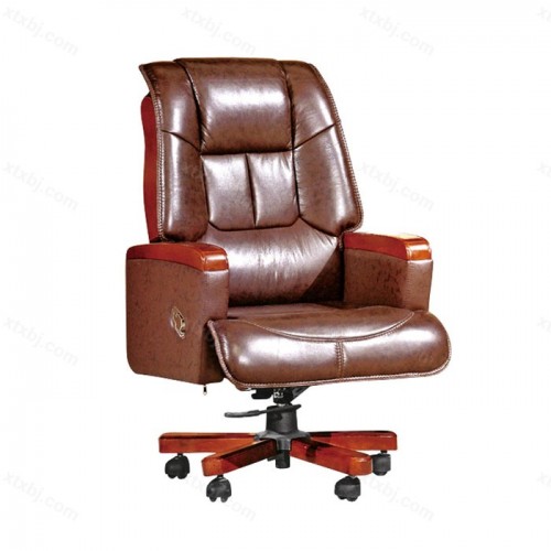 高级实木扶手老板经理椅01