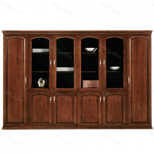 实木文件柜书柜储物柜现代办公柜07