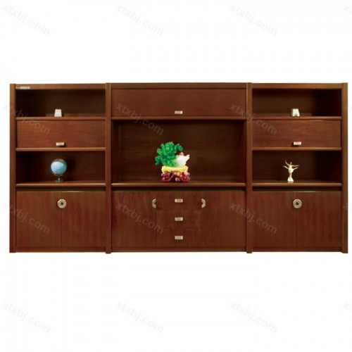 简约时尚展示柜现代书柜储物柜09