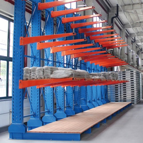 现代悬臂式重型仓储货架02