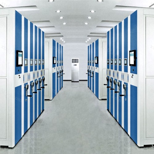 现代手摇式智能密集柜16