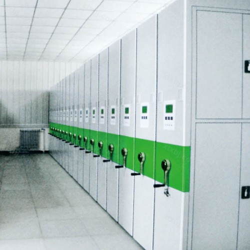 现代智能铁皮文件柜密集柜19