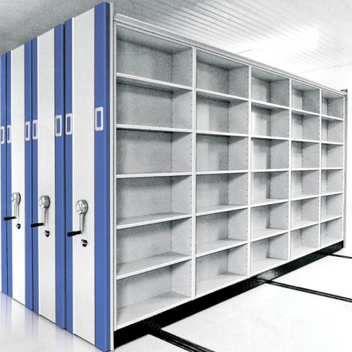 现代简易全封闭式密集柜28