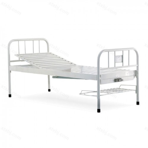 医用病床不锈钢床头升降单摇05